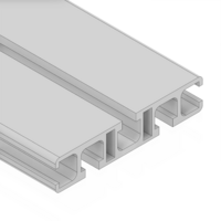 MODULAR SOLUTIONS EXTRUDED PROFILE<br>90MM X18.5MM, CUT TO THE LENGTH OF 1000 MM